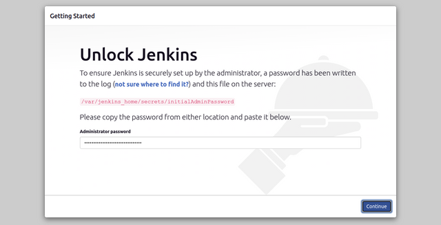 Jenkins initial Admin password