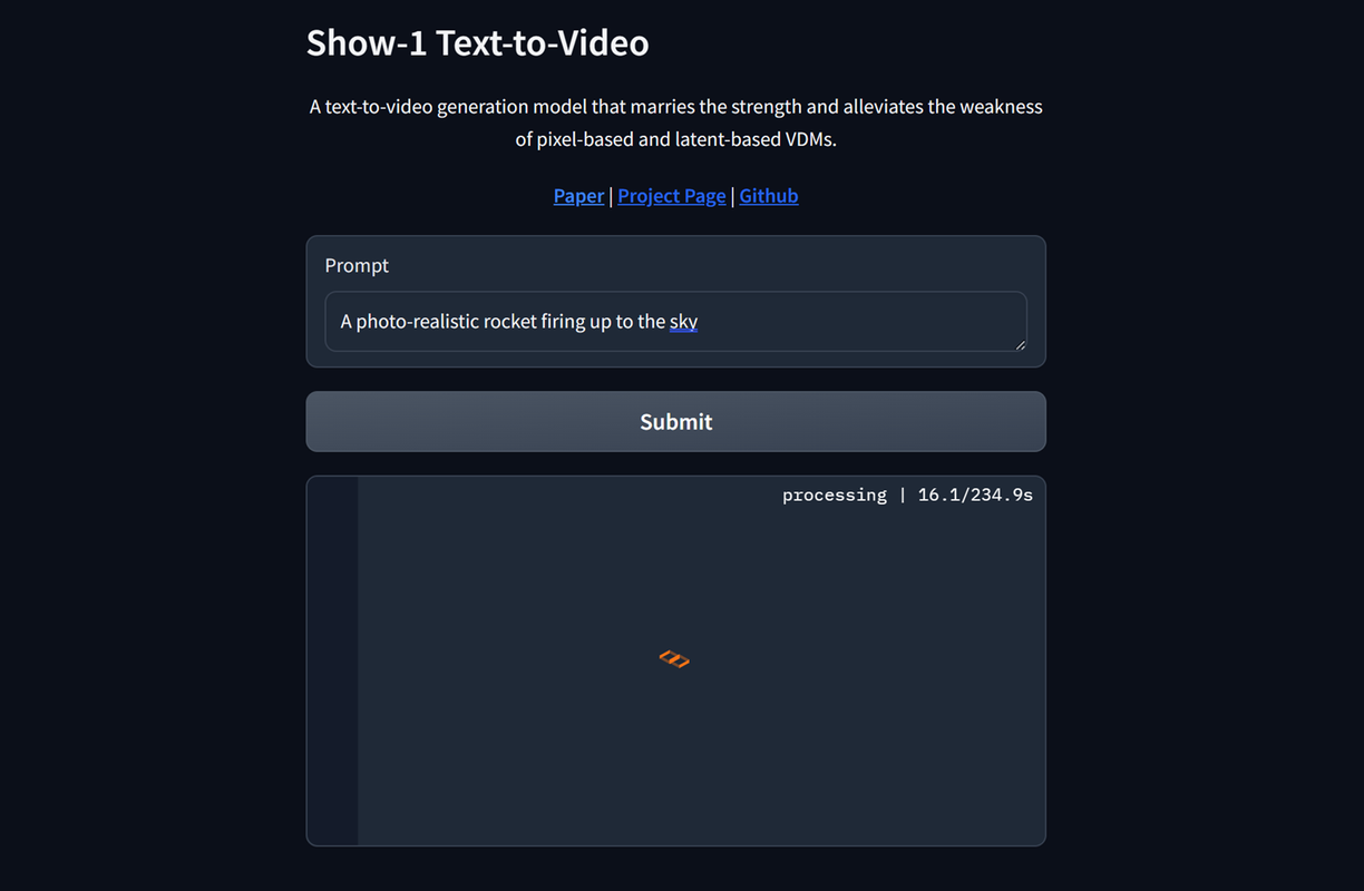 Generate a Show-1 Video from Text Prompts